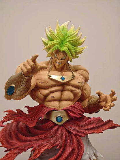 50CM Dragon Ball Breaking Circle Broly Figure Estátua JT Irmão Super Saiyajin GK Modelo de Estátua Ornamento Presente para Menino