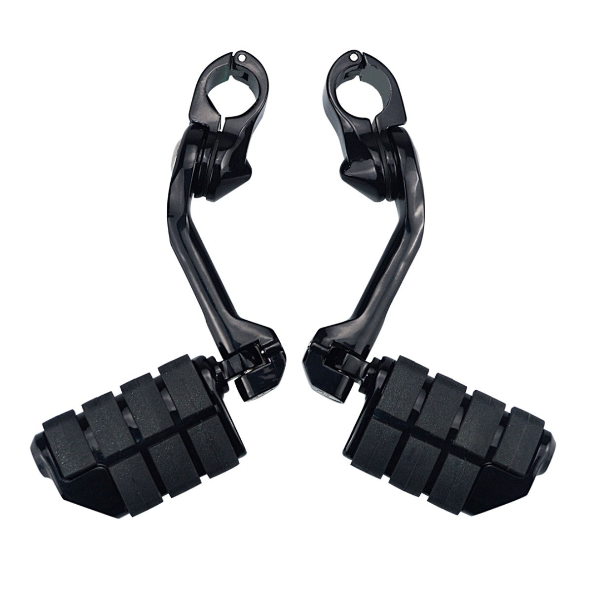 Kit de Suportes de Pedaleiras para Protetor de Motor de Motocicletas 1-1/4" Descanso de Pé para Harley Honda Davidson Road King Sportster Fat Boy Electra Glide