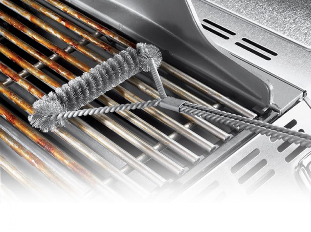 Grill Brush and Scraper Best BBQ Cleaner Perfect Tools for All Grill Types Including Weber Ideal Barbecue Accessories