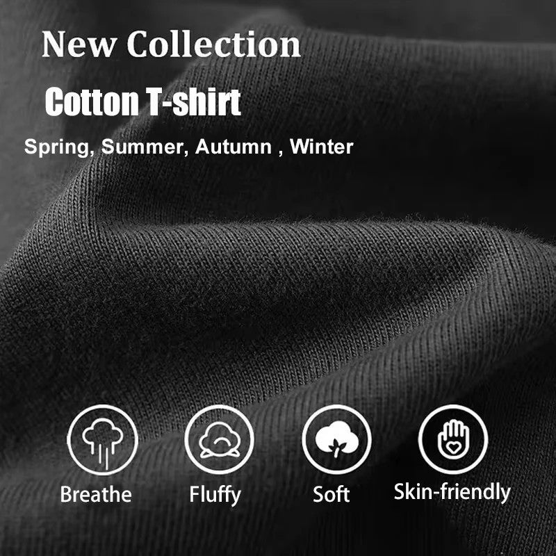 Game Spring Street Fighter, Rock and Rap, Loose High Street, High-quality Men's T-shirts, Women's T-shirts, Couple Styles