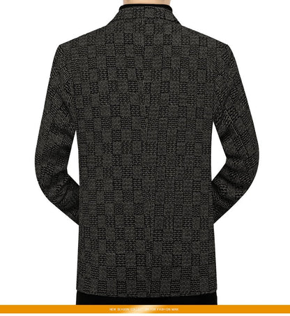 The new Chenier suit is a high-quality men's fashionable business trend stylish suit jacket for spring and autumn