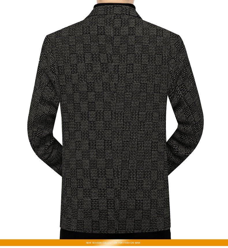 The new Chenier suit is a high-quality men's fashionable business trend stylish suit jacket for spring and autumn