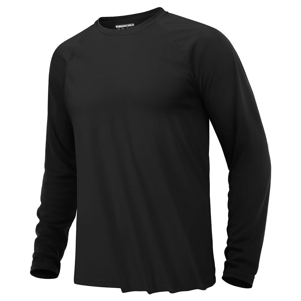 TACVASEN UV Shirt Men's O-Neck Long Sleeve UPF 50+ Sun Protection T-Shirt Quick Dry Sports Tee Hiking Fishing Outdoors Pullovers