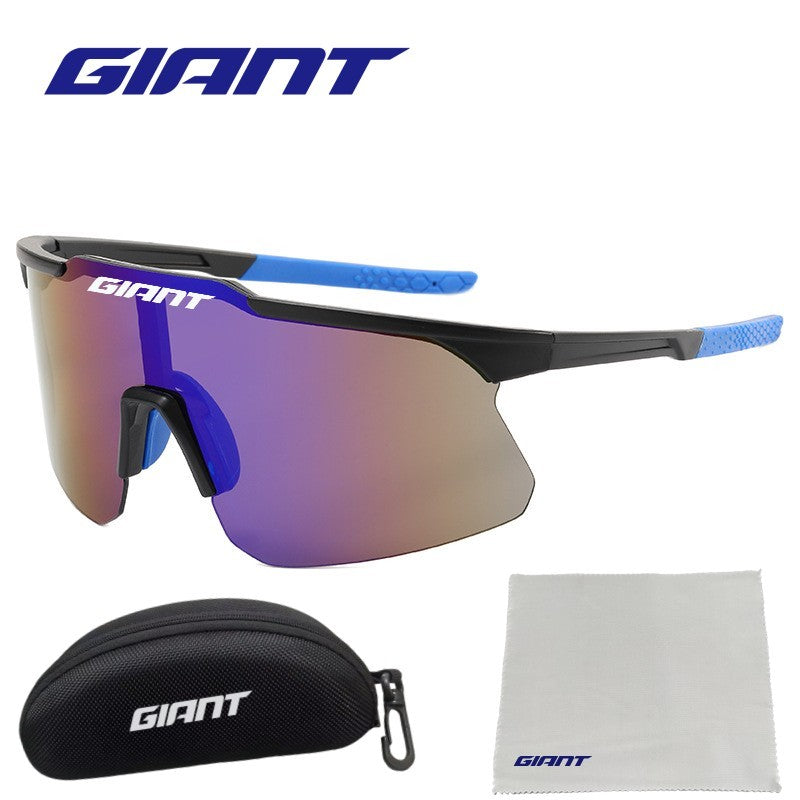 Óculos de sol esportivos gigantes masculinos e femininos para ciclismo ao ar livre, bicicleta, direção, viagem, podem ser combinados com um estojo de pano para óculos.