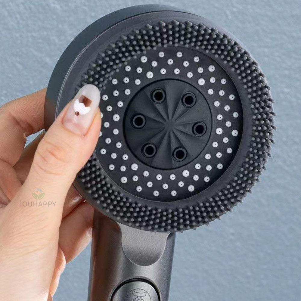 Shower Head High Pressure Doubled Filtration Multi-function Water Outlet Modes Silicone Shower for Bathroom Accessories