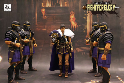[Pré-Venda] XesRay Fight For Glory 1/12 Action Figure Combatants Wave 6 Cassia Berenice Medocus o Trácio Modelo de Anime Para Presente
