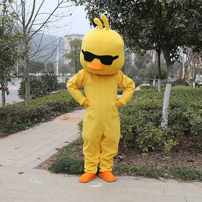 Adult Duck Chicken Mascot Costume Birthday Anime Cosplay Halloween Cartoon Dolls Performance Props