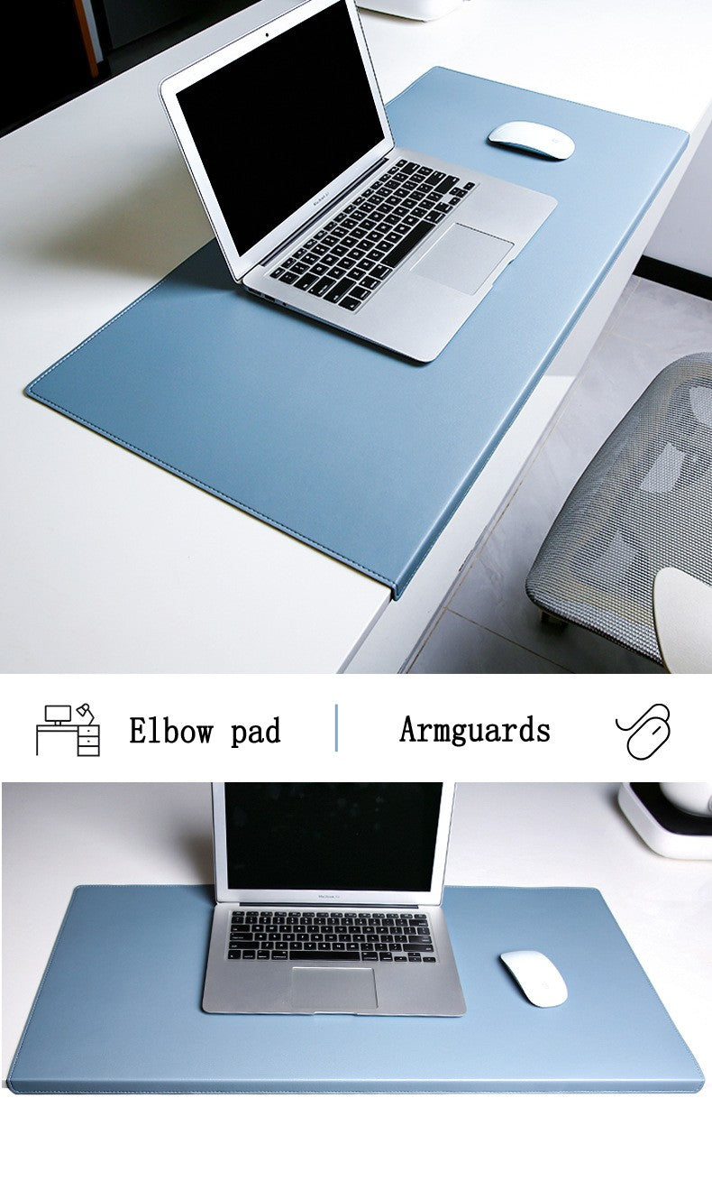 Folding Elbow Guard Wrist Guard PU Office Desk Mat Big Mouse Pad Laptop Computer Desk Pad Gaming Mousepad Table Mat Cushion