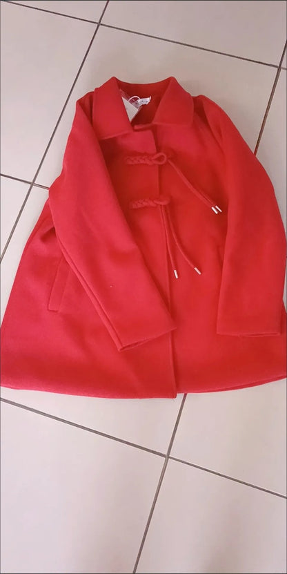 High Quality Woolen Coat Women 2025 Autumn Winter New Cloak Long Wool Jacket Chinese Retro Buckle Ladies Overwear Korean Outcoat