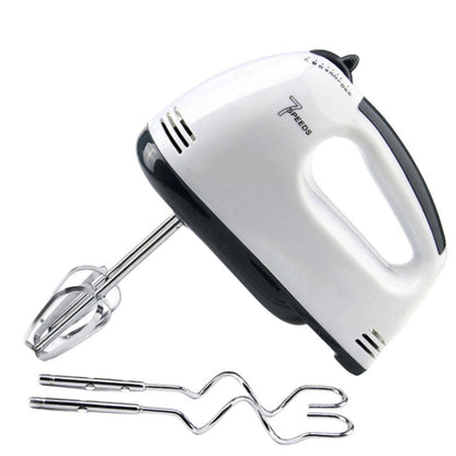 Espumadores de Leite 100W 7 Velocidades, Mini Misturador, Liquidificador de Alimentos, Processador de Alimentos Multifuncional, Batedor de Creme de Cozinha, Ferramentas Elétricas de Cozinha