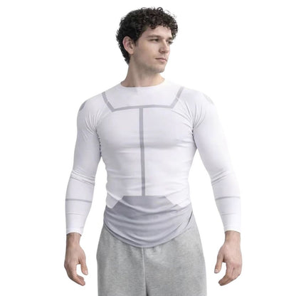 Invincible Mark Grayson Cosplay Thragg Costume Disguise for Adult Men T-Shirts Casual Outfits Roleplay Halloween Carnival Suit