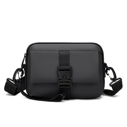 High Quality Soft PU Leather Men's Shoulder Bag Fashion Small Handbag Casual Male Day Clutch Bag