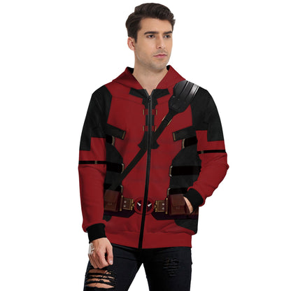 super-héros hommes film Deadpool Wolverine Cosplay Costumes Hallloween combinaison Performance fête Zentai body