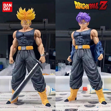 Anime large Dragon Ball Monkey King figure peripheral model ornaments, Gojita Begit Saiyan gift model ornaments