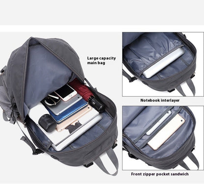 Mochila de Caminhada 40L para Acampamento ao ar livre, Escalada, Viagem, Bolsa para Computador, Masculina e Feminina, Mochilas Esportivas de Grande Capacidade