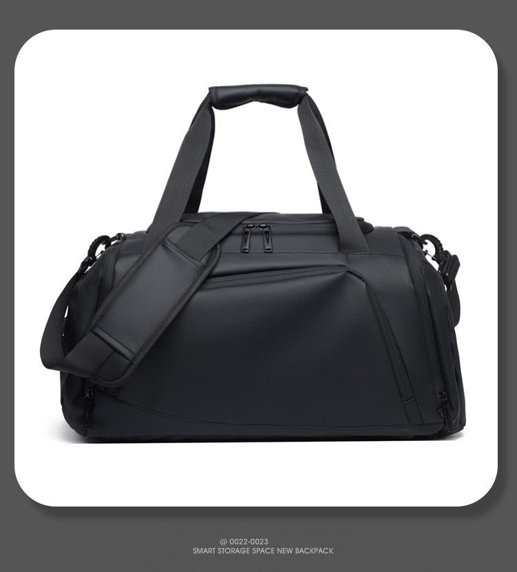 Customized Travel Bag Logo Large Capacity Storage Bag Men's Handheld Shoulder Bag Sports Gym Bag DIY