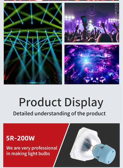 5R 200W CompatibleL Brand New Ballast Moving Head Beam Lamp Bulb 5R 200W 280W 230W 295W Ballast / Power Supply