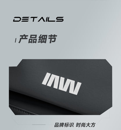 Septwolves Lightweight Men Shoulder Bag Leather Travel Messenger Bag 9.7-Inch Ipad Compartment Comfortable Widened Shoulder Pads