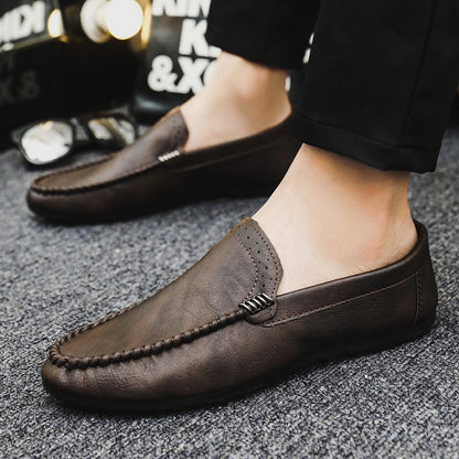 Sapato Social Casual Masculino de Couro Preto Marrom Barato Liquidação Novos Sapatos Masculinos Oficiais Legítimos Cavalheiro 39