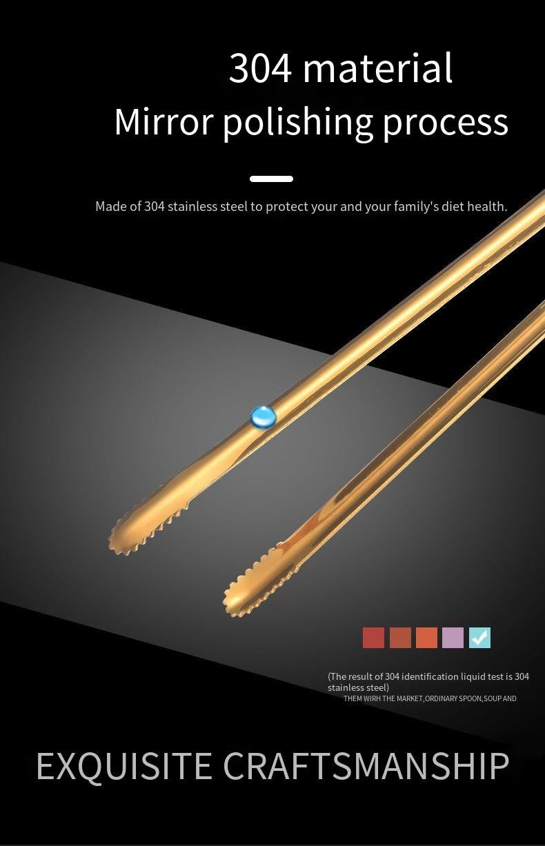 304 stainless steel barbecue tongs, extended barbecue tongs, steak tongs with teeth, food tongs