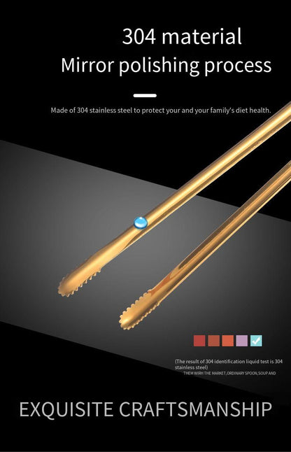 304 stainless steel barbecue tongs, extended barbecue tongs, steak tongs with teeth, food tongs