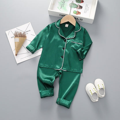 Conjunto de Roupas de Bebê Primavera Outono Meninos Pijama Infantil Camisa Manga Longa Calça 2 Peças/Conjuntos Roupa de Dormir para Crianças Fantasia Infantil