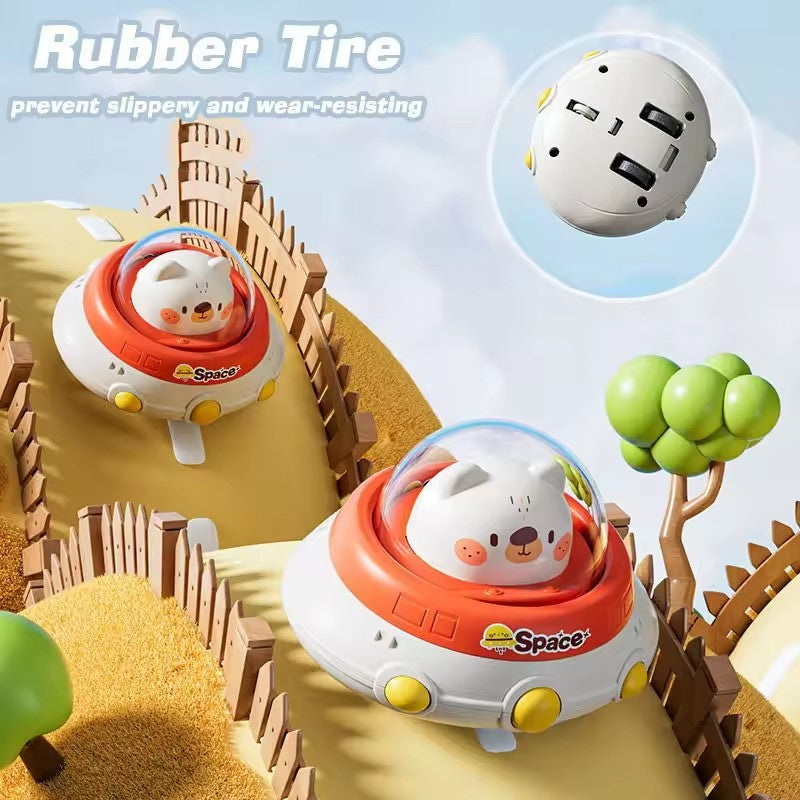Kids press toy car baby pullback inertia star car baby puzzle boys girls kindergarten gifts