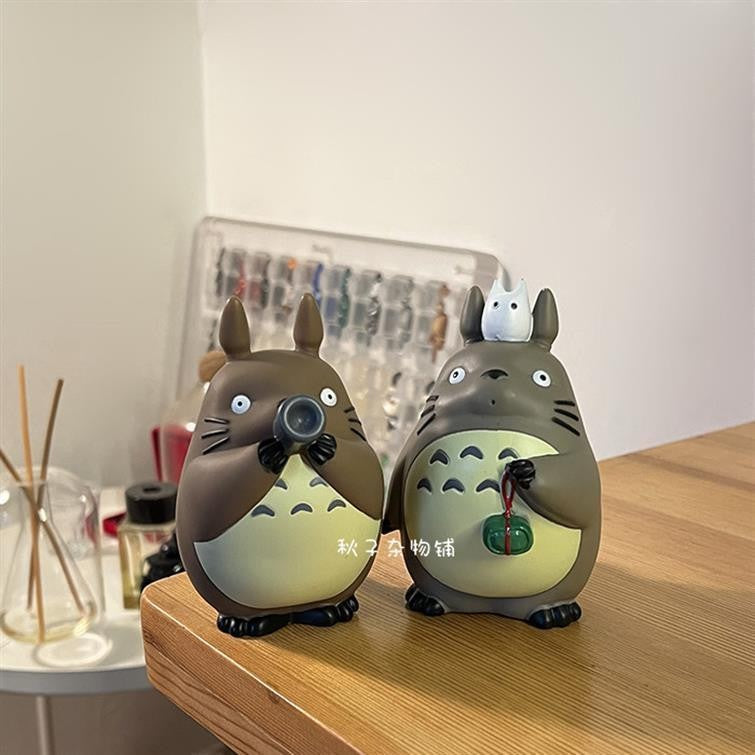 Novos Produtos em Estoque Máscaras de Anime Japonês Guarda-chuvas Estatuetas de Gato Dragão Decoração para Casa Enfeites Modelos Bonecas Presente Surpresa