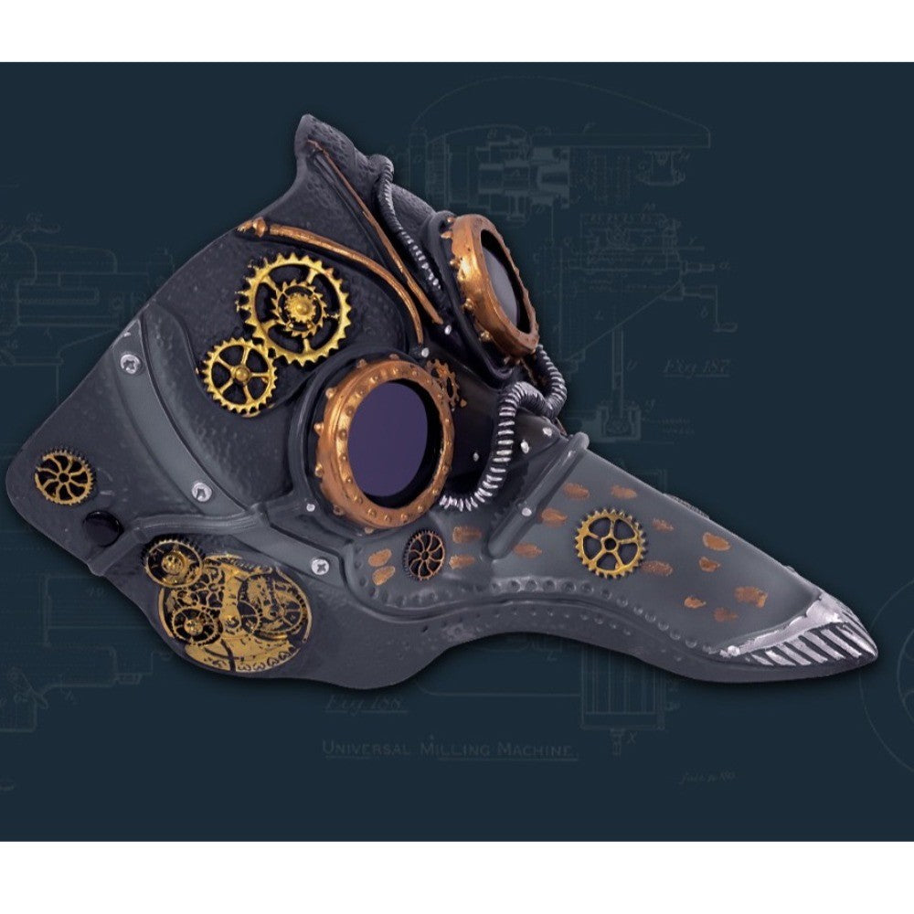 New Long Nose Plague Doctor Mask Gothic Steampunk Plague Mask Party Dress-up Proboscis Halloween Cosplay Mask