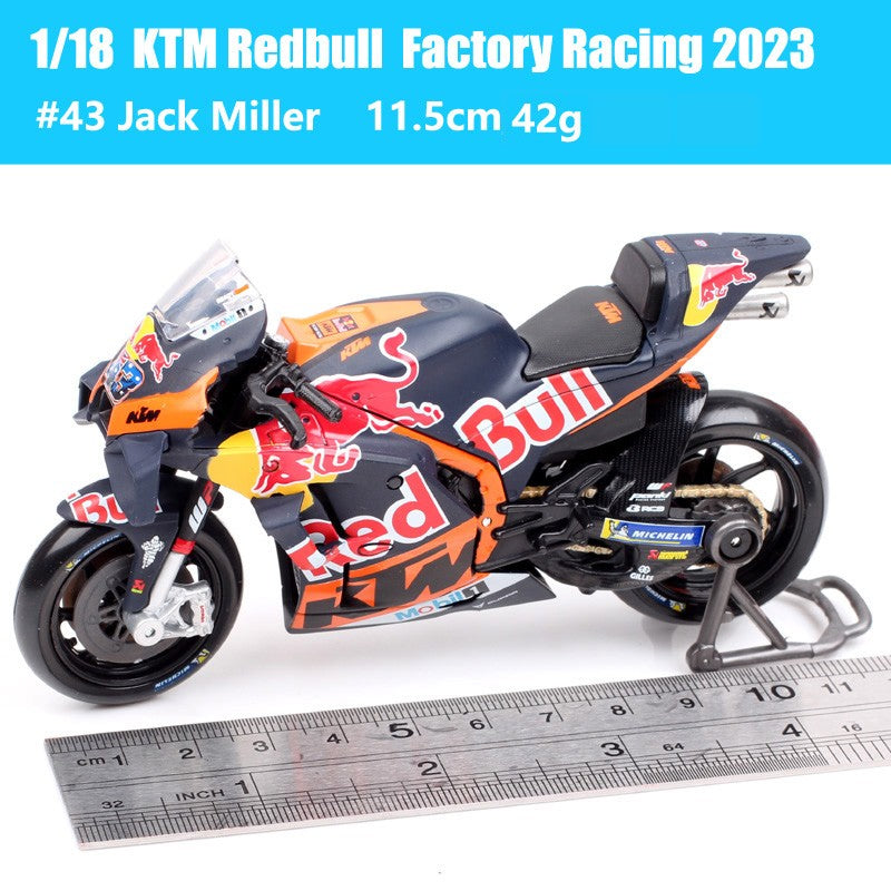 1/18 Maisto KTM RC16 Redbull Ducati GP21 GP22 GP23 GASGAS Honda RC213V Repsol Yamaha YZR-M1GP Moto Modelo de Corrida
