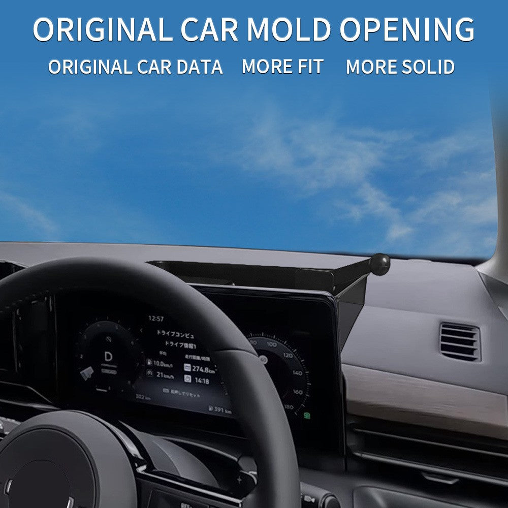 FOR 2023 NISSAN SERENA C28 Mobile phone holder for right-hand drive and storage box behind the screen