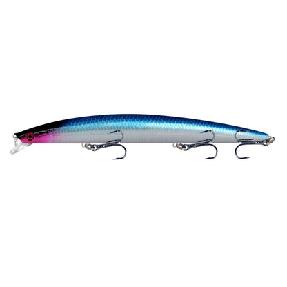 1pcs 18cm 24g Minnow Fishing Lure Laser Hard Artificial Bait Plastic Big Fake Fish Lures Sea Fishing Bait Crankbait Wobblers