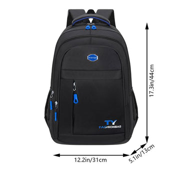 Men's and women's large-capacity trendy outdoor travel casual backpacks and schoolbags, airplane cabin backpacks
