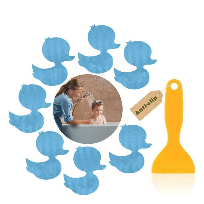 Anti Slip Bathtub Stickers Duck Shape Bathroom Flower Self-Adhesive Non Slip Bathtub Decals Stickers For Bath Shower