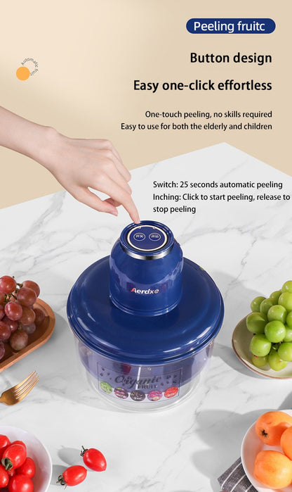 Grape Peeler Fully Automatic Household Electric Fruit Peeler Qingti Peeler Divine Tool Wireless Portable Easy Kitchen Gadget