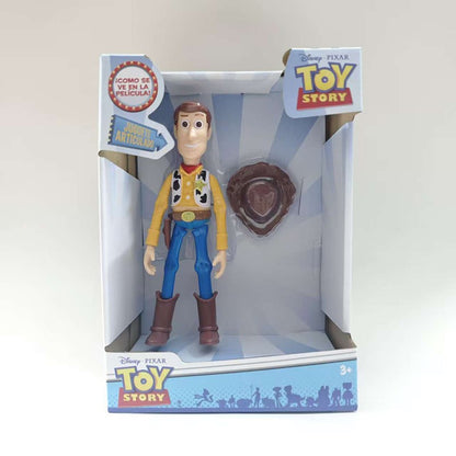 Desenho Animado Toy Story 3 Buzz Lightyear Woody Boneco Anime Modelo Brinquedo de Mesa Enfeite Colecionáveis Boneca Infantil Presente de Feriado Surpresa