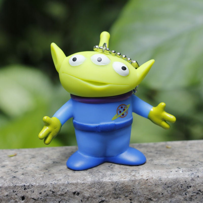Boneco de Ação do Alien de Toy Story da Disney, Diferentes Expressões, Três Olhos, Modelo de Desenho Animado, Decoração de Boneca, Brinquedo de Anime para Crianças, Presente