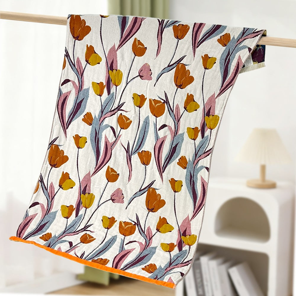 Bathroom Towel - Large Gauze Towels (75×150CM), Soft Absorbent & Lightweight, Perfect for Shower, Hotel, Sauna, Fitness