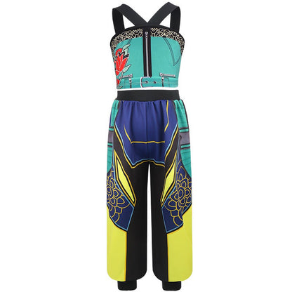 K-pop Hunters Cosplay Rumi Kpop Singer Hunt'trix Dress Up Girls Costumes k Pop Kids Party