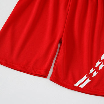 1/4 Piece Children's Fashion Printing Quick-drying Breathable Shorts Boy Running Basketball Football Joker 5 Pants Student Beach