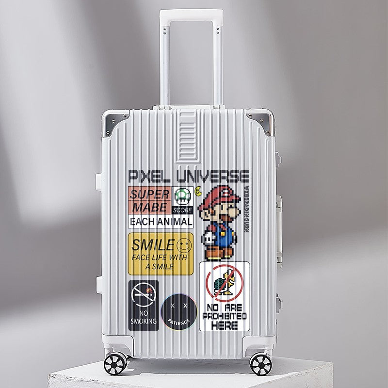 2025 New Large-capacity Suitcase 20/22/24/26/28-inch Cart Box Travel Boarding Case Portable Trolley Suitcase Roller Suitcase