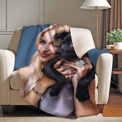 Singer Mckenna Grace Loser Blanket Warm And Soft Suitable For Bedroom Living Room Sofa Bed Office Travel Camping