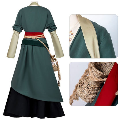 Game Where Winds Meet Yingying Cosplay Costume Ancient Hermit Hero Yingying Hanfu Carnival Convention Event Female Swordsman Set