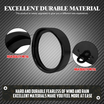 Moldura do Visor da Motocicleta Aro do Farol Anel de Acabamento Capa do Farol de LED Para Harley Softail Fat Boy FLSTC FLST FLSTFB 1994-2017 FLRT 15-Up
