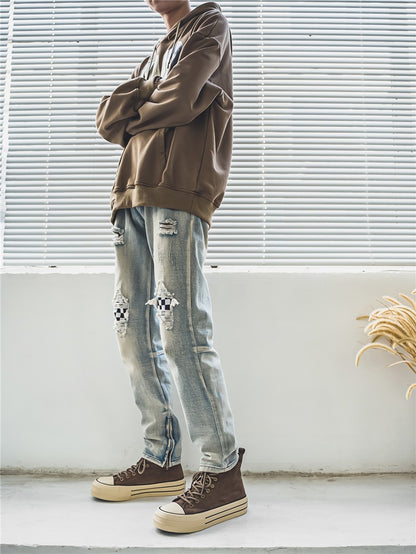 Novos Sapatos Masculinos de Cano Alto com Sola Plana, Botas de Trabalho Casuais para Exteriores com Sola Grossa, Sapatos Masculinos para Caminhada, Tênis de Lona de Cano Alto para Casais