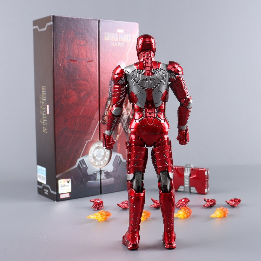 ZD Toys Homem de Ferro Série Articulado MK1 MK2 MK3 MK4 MK5 MK6 MK7 MK42 MK43 MK50 Boneco de Ação do Filme 7 Polegadas Bonecas Mark