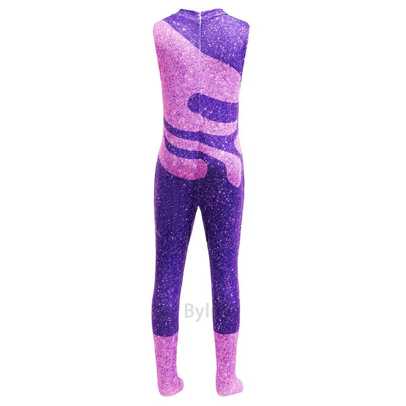 Gazelle Cosplay Costume Jumpsuit Carnival Party Singer Stage Performance Outfits Halloween Anime Zootopia Dress Up Clothes Set