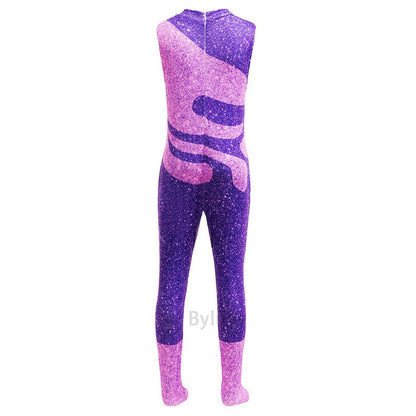 Gazelle Cosplay Costume Jumpsuit Carnival Party Singer Stage Performance Outfits Halloween Anime Zootopia Dress Up Clothes Set