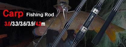 Vara de Pesca BIUTIFU Giratória e de Arremesso Fuji para Isca Mini Haste para Viagem de Pesca em Rocha 3.0/2.4/2.1/1.8m Carbono T800 Ultraleve Rápida 5-42g