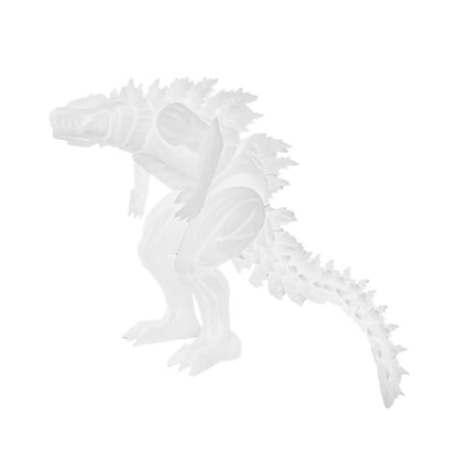 Enfeite de Dragão Impresso em 3D Enfeite de Mesa Dinossauro Boca Grande 3D Animais Casa Escritório Artesanato Figuras Impressas Presentes de Natal